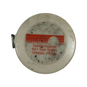 Vintage Florida Hospital East Orlando Florida Pocket Tape Measure Nurses Doctor